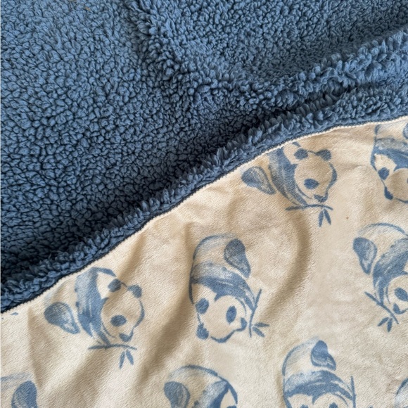 Baby blanket - pandas - Picture 2 of 4